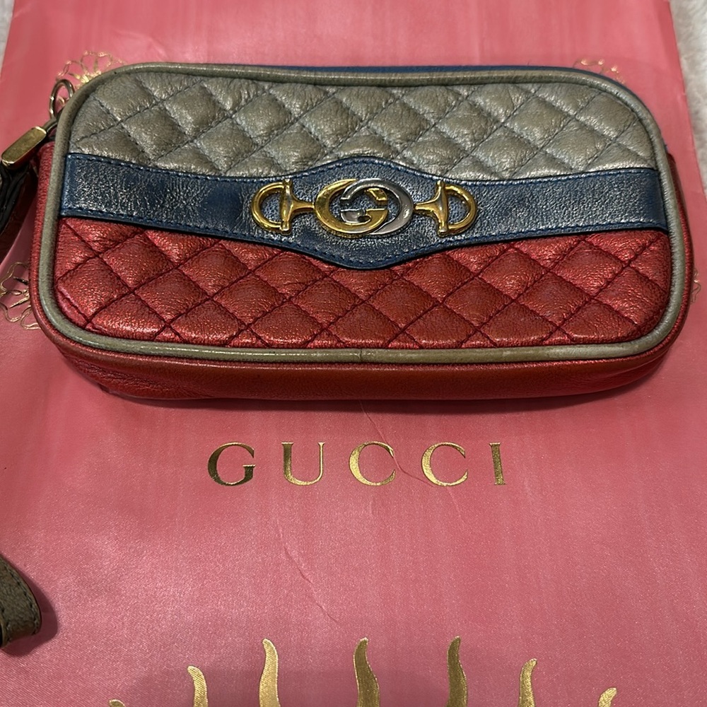 Gucci Trapuntata Wristlet